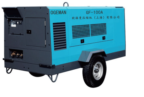 Special mobile screw air compressor technology for tunnel and mining industry